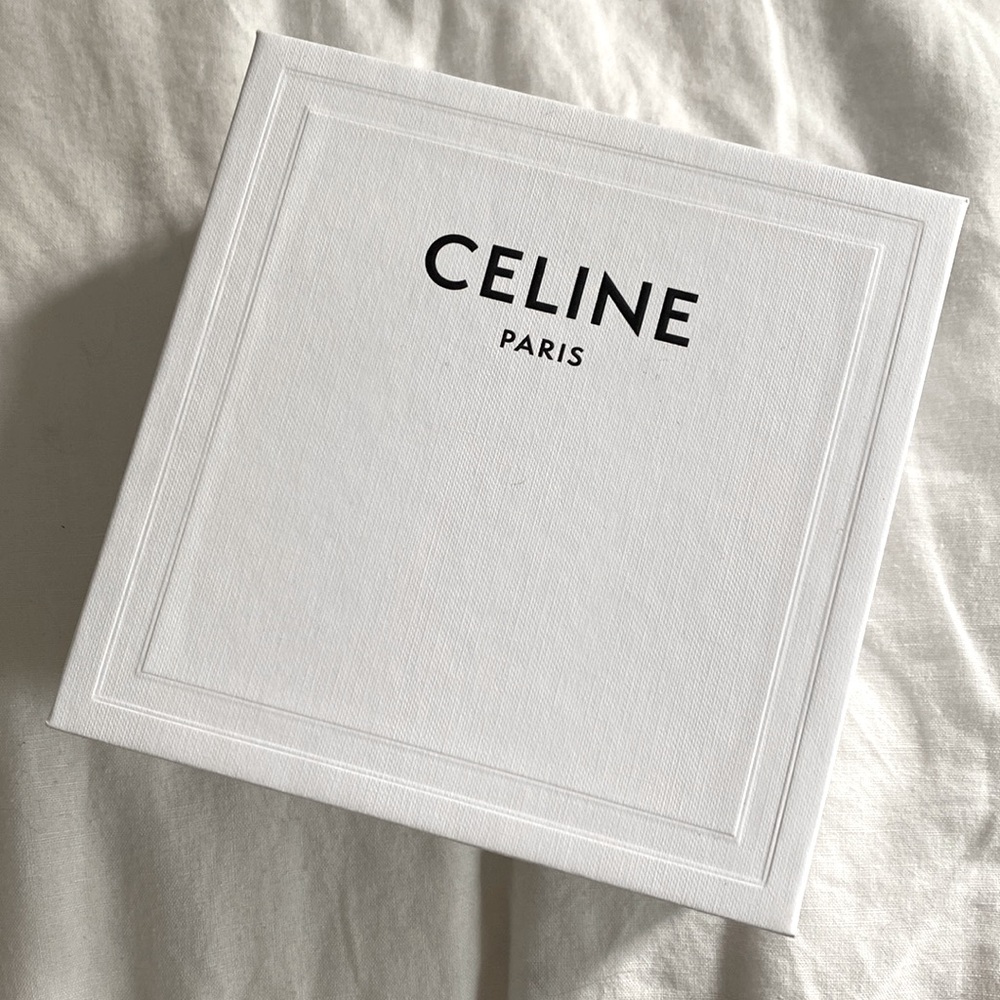 Medium, square Celine box